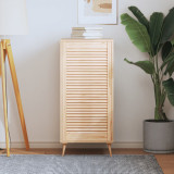 VidaXL Ușă de dulap cu design lambriu, 99,3x49,4 cm, lemn masiv de pin