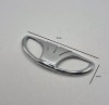 Emblema auto DAEWOO, 95x35 mm, plastic, culoare nichel