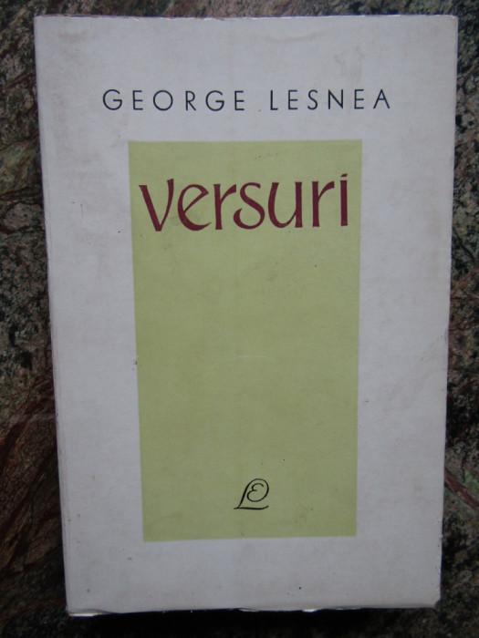 Versuri - George Lesnea