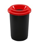 Cos gunoi colectare selectiva 50L, Rosu