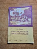 cercul meteorologic al tinerilor naturalisti - din anul 1956