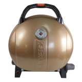 Gratar portabil cu capac O-GRILL 900, 3.2 kW, aprindere automata, 232 g/h, afisaj temperatura, Gold