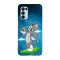 Husa compatibila cu Oppo A55, Viceversa, model Cloudy Tom and Jerry, Silicon, TPU