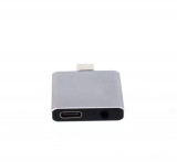 Adaptor USB-C - audio 3.5mm, PD, Well