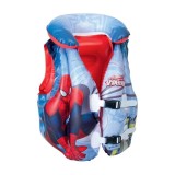 Vesta gonflabila pentru inot,Spiderman,51x46 cm,3-6 ani