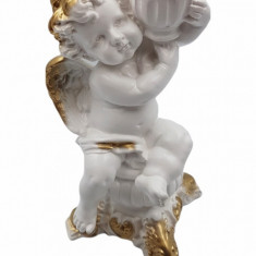 Statueta decorativa, Inger, Alb, 23 cm, DV101-22Z