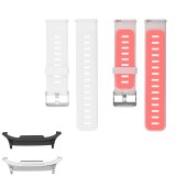 Curea din silicon compatibila cu Samsung Galaxy Watch9 40mm, Coconut White