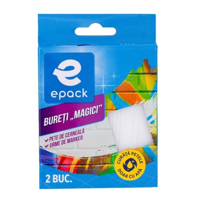 Bureti pentru curatat Magici Epack, melamina, alb, 2 buc / set foto