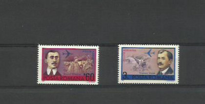 Romania MNH 1972 - Aniversari Aviatie - LP 803 foto