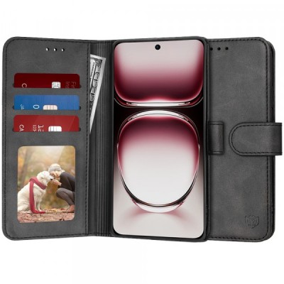 Husa pentru Oppo Reno12 Pro, Techsuit, Diary Book, Neagra foto