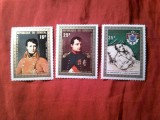 Serie mica Senegal 1971 - 150 Ani de la moartea lui Napoleon , 3 valori (din 4val.), Nestampilat