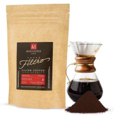 Cafea macinata pentru filtru Morandini Caffe, 250g, 100% Arabica, artizanala
