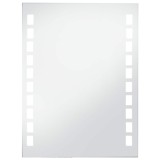 Cumpara ieftin Oglinda cu LED de perete de baie, 60 x 80 cm