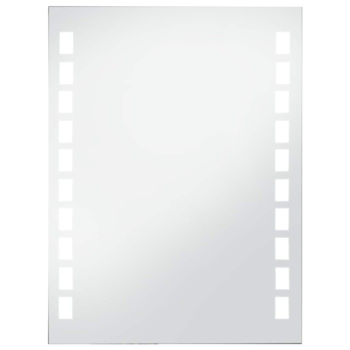 Oglinda cu LED de perete de baie, 60 x 80 cm