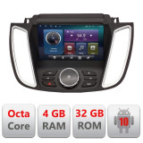 Navigatie dedicata Ford Kuga 2015-2020 SYNC2 si SYNC3 Octa Core cu Android Radio Bluetooth Internet GPS WIFI 4+32GB 4+32 Kit-ku CarStore Technology