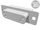 D-Sub 15-Pin Mufă Mamă pentru Lipire