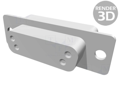 Conector D-Sub mamă 15 pini foto
