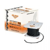 Cumpara ieftin Pachet rola lant RURIS, pas 3/8 , grosime 1.3 mm + 31 x ulei Ruris 2TT, 125 ml