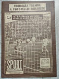 Revista SPORT nr. 11 - Noiembrie 1988 - FC Bihor Oradea