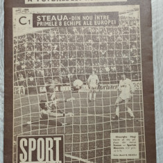 Revista SPORT nr. 11 - Noiembrie 1988 - FC Bihor Oradea