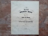 AIR BOEMIEN RUSSE (Russisches Zigeuner Lied.) Varie pour le Piano par LEOPOLD DE MEYER Op. 45, Ediție Viena (1845)