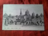 Ilustrata Egipt Cairo cca.1920 - Mormintele Califilor , Ed. Paris , necirculat