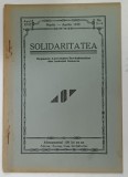 SOLIDARITATEA , ORGANUL ASOCIATIEI INVATATORILOR DIN JUDETUL SOROCA , nr. 3-4 , 1939