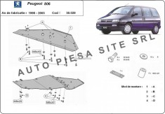 Scut metalic motor Peugeot 806 fabricat in perioada 1995 - 2003 APS-30,029