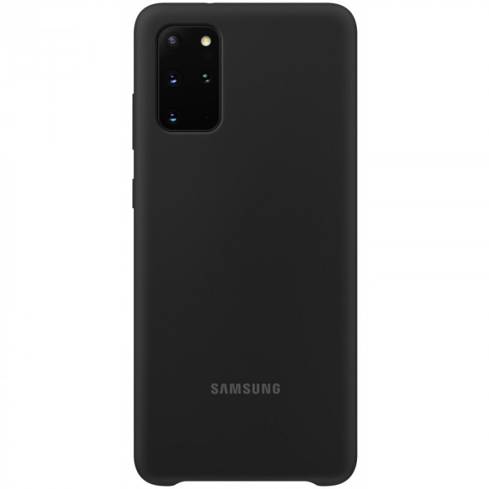 Husa TPU Samsung Galaxy S20 Plus G985 / Samsung Galaxy S20 Plus 5G G986, Neagra EF-PG985TBEGEU