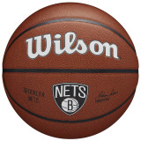 Mingi de baschet Wilson Team Alliance Brooklyn Nets Ball WTB3100XBBRO maro