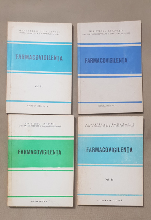 FARMACOVIGILENȚA (4 vol. 1973-1987)