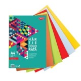 Hartie colorata HR850 A4 50 coli 5 culori DACO 80g/mp