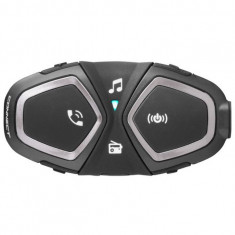 Sistem comunicare moto complet Bluetooth INTERCOM Interphone model Connect – kit 1 bucata (pentru 1 utilizator)