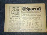 ZIARUL SPORTUL 20 NOIEMBRIE 1982 ETAPA