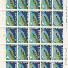 ROMANIA 1991 LP 1252 EUROPA 91 CEPT COALA DE 25 TIMBRE MNH