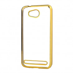 Husa Huawei Y3II / Y3 2 - Gel TPU Electroplating Gold foto