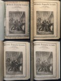 Rar circa 1900 MILIOANELE DOMNULUI JORAMIE Emile Richebourg Vol I II III IV 1 2 3 4 Roman (urmarea romanului &ldquo;MIETTA&rdquo;) Tipograf. Universul Stare uzat