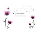 Cumpara ieftin Sticker decorativ, Romantic Flowers, 155 cm, 763STK