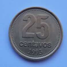25 CENTAVOS 1993 ARGENTINA
