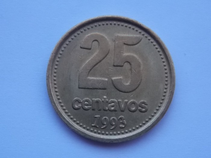 25 CENTAVOS 1993 ARGENTINA