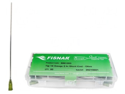 Ac de oțel 1,6mm fixare Luer Lock dimensiune 14 foto