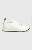 Tommy Jeans sneakers TJM ELEVATED RUNNER KNITTED culoarea alb, EM0EM01382