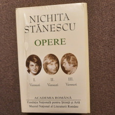 Nichita Stanescu – Opere 1, 2, 3 ( ed. de lux, Academia Romana, 3 vol.)