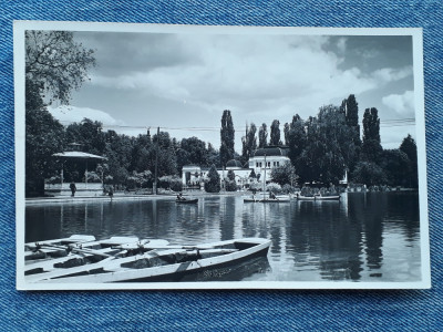 195 - Cluj-Napoca Lacul din parc si Cazinoul / Kolozsvar / Fotofilm foto