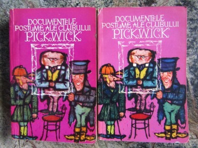 Charles Dickens - Documentele postume ale clubului Pickwick (2 vol.), 1961 foto