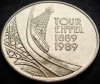 Moneda comemorativa 5 FRANCI (Francs) - FRANTA, anul 1989 * cod 1442 = EIFFEL, Europa