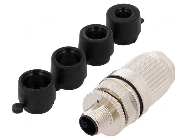 Mufă M12 5 PIN tată pe cablu IP67 63V