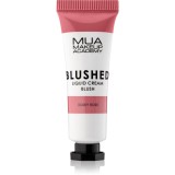 MUA Makeup Academy Blushed Liquid Blusher fard de obraz lichid culoare Dusky Rose 10 ml