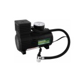 Compresor Auto Electric 12V, 17 Bari cu Manometru + 3 Adaptoare Incluse