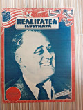 Revista Realitatea Ilustrata nr.909/1944 (Franklin D. Roosevelt, presedintele Americii pe coperta)